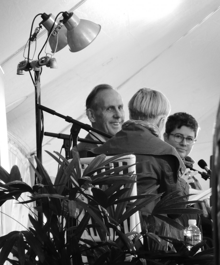 Bob Brown in discussion with Sophie Cunningham and Ashley Hay