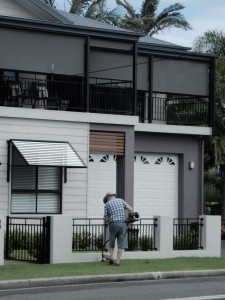 Trimming an already trim garden, south coast NSW. Photograph by Ian Hoskins, 2016